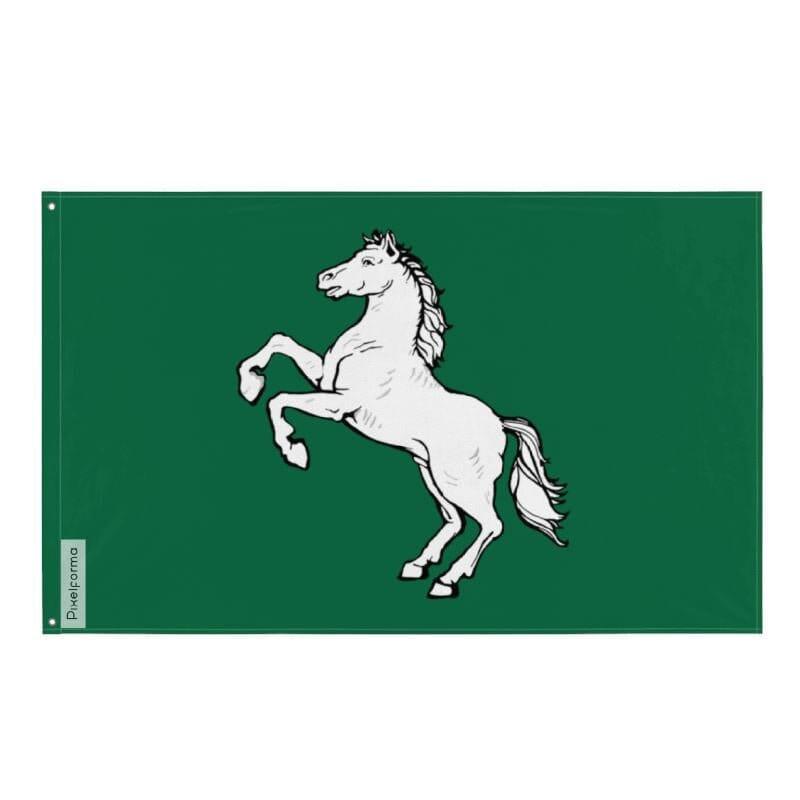 Drapeau Tomsk en plusieurs tailles 100 % polyester Imprimer avec Double ourlet - Pixelforma