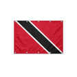 Drapeau de Trinité-et-Tobago format S en polyester avec dix œillets