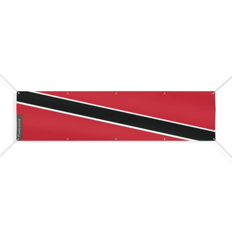 Drapeau trinité-et-tobago polyester résistant extérieur