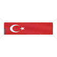Drapeau turquie polyester résistant pour usage extérieur