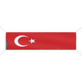Drapeau turquie polyester résistant pour usage extérieur