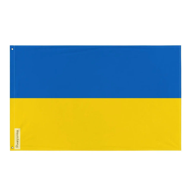 Drapeau ukraine plusieurs tailles en polyester - pixelforma