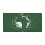 Drapeau union africaine en polyester résistant aux intempéries