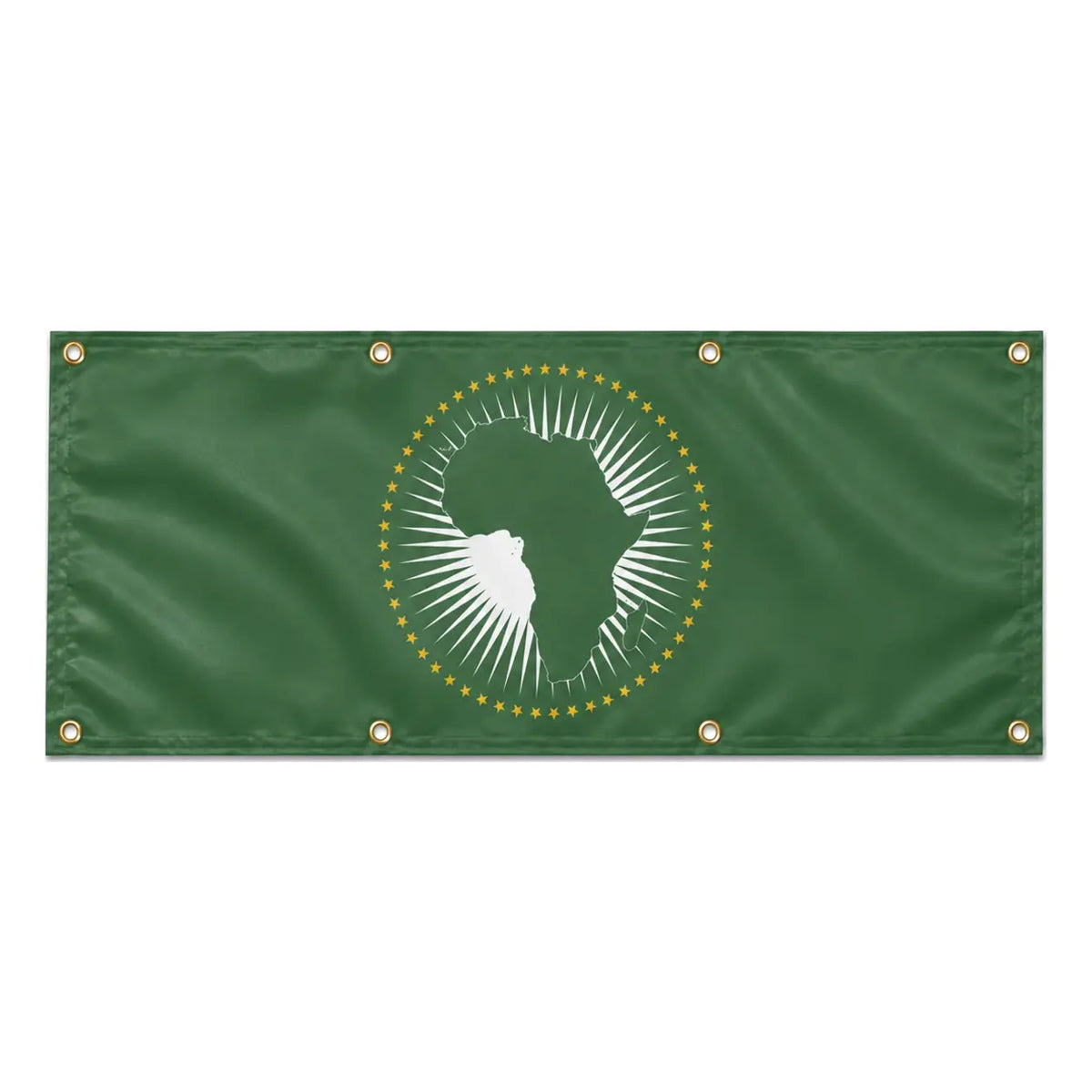 Drapeau union africaine polyester résistant aux intempéries