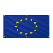 Drapeau union européenne polyester résistant aux intempéries