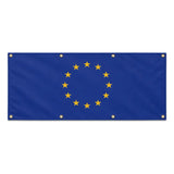 Drapeau union européenne polyester résistant aux intempéries