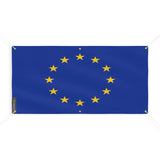 Drapeau union européenne polyester résistant aux intempéries