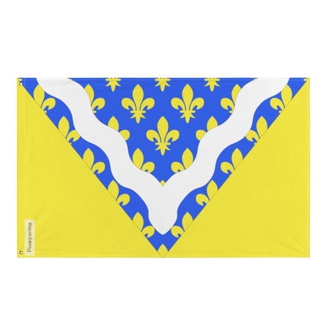 Drapeau Val-de-Marne en plusieurs tailles 100 % polyester Imprimer avec Double ourlet - Pixelforma 