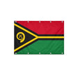 Drapeau du Vanuatu format S en polyester avec dix œillets