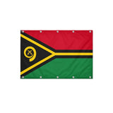 Drapeau du Vanuatu format S en polyester avec dix œillets