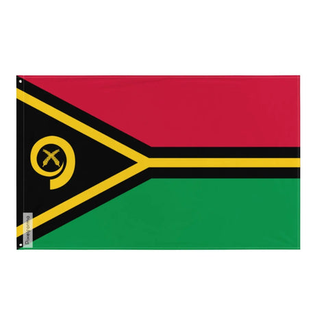 Drapeau vanuatu plusieurs tailles en polyester - pixelforma