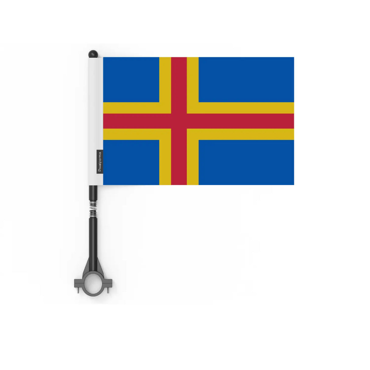 Drapeau vélo åland en polyester - pixelforma