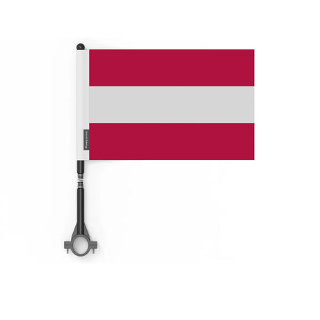 Drapeau vélo autriche en polyester - pixelforma