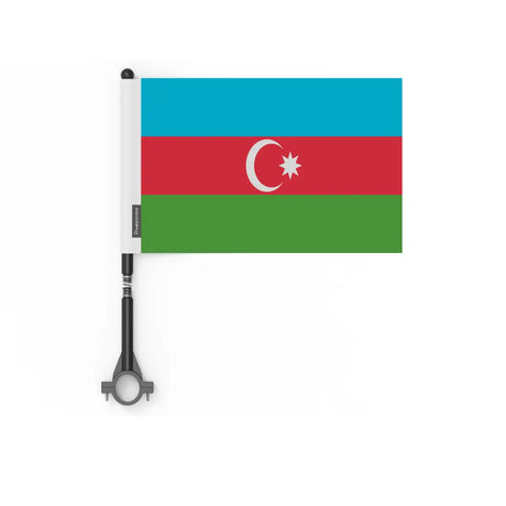 Drapeau vélo azerbaïdjan en polyester - pixelforma