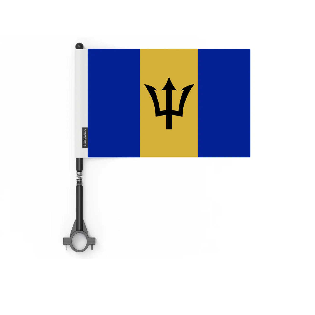 Drapeau vélo barbade en polyester - pixelforma