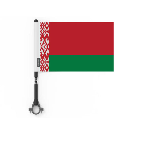 Drapeau vélo biélorussie en polyester - pixelforma