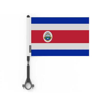 Drapeau vélo costa rica en polyester - pixelforma