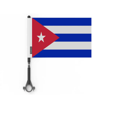 Drapeau vélo cuba en polyester - pixelforma