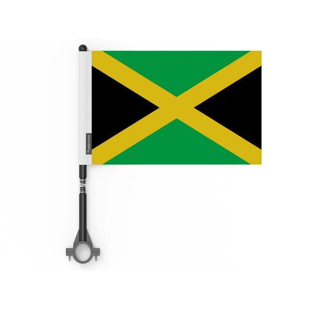 Drapeau Vélo de Jamaïque en Polyester - Pixelforma 