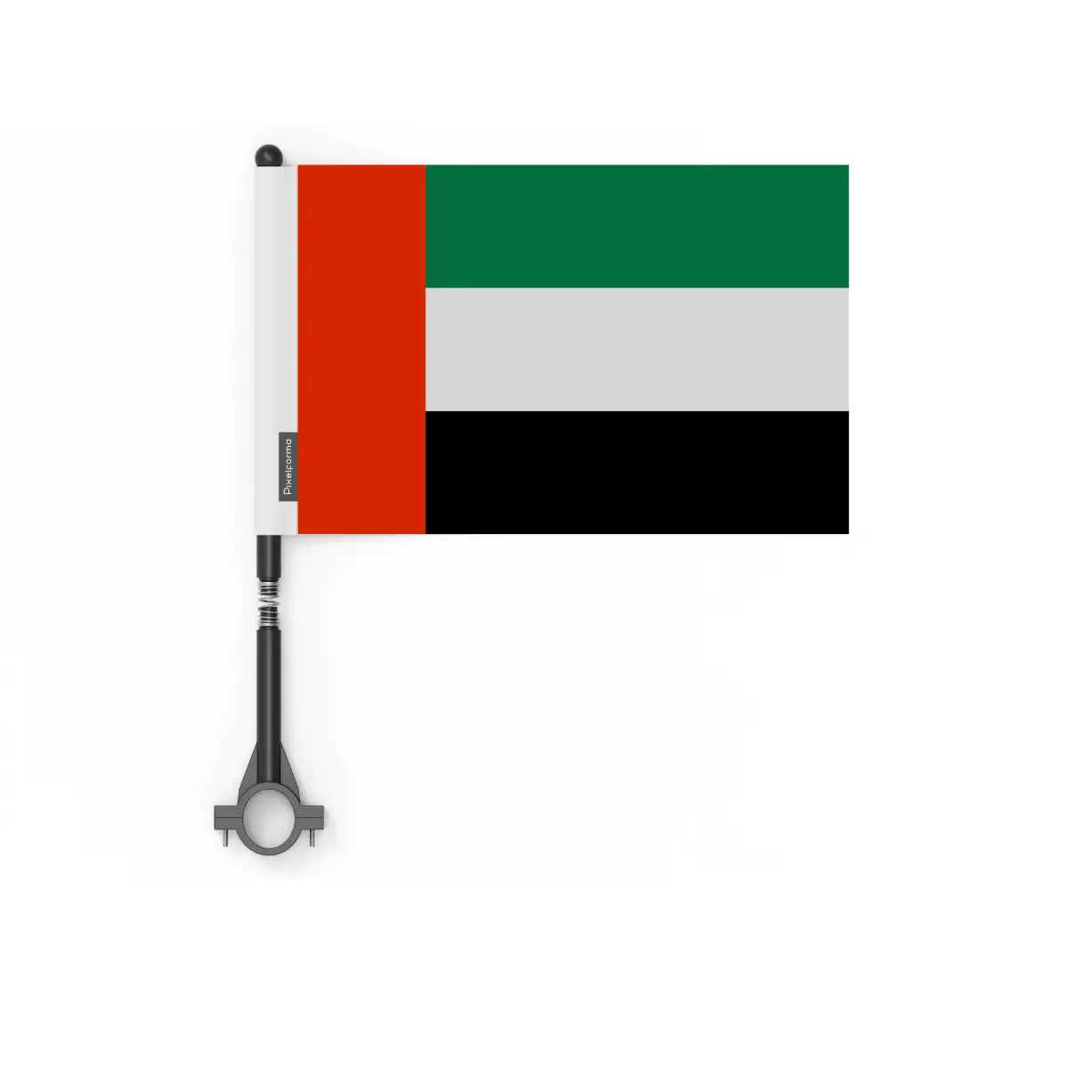 Drapeau vélo émirats arabes unis en polyester - pixelforma