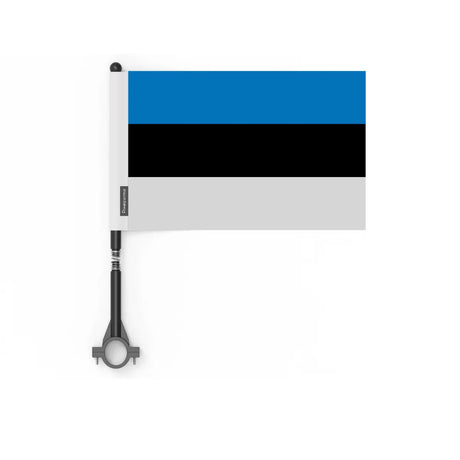 Drapeau vélo estonie en polyester - pixelforma