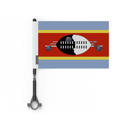 Drapeau Vélo Eswatini en Polyester - Pixelforma 