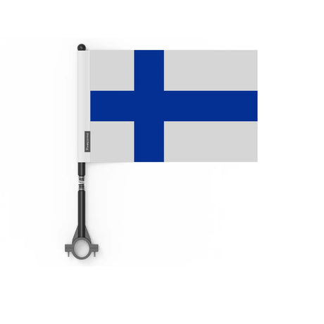 Drapeau vélo finlande en polyester - pixelforma