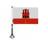 Drapeau vélo gibraltar en polyester - pixelforma