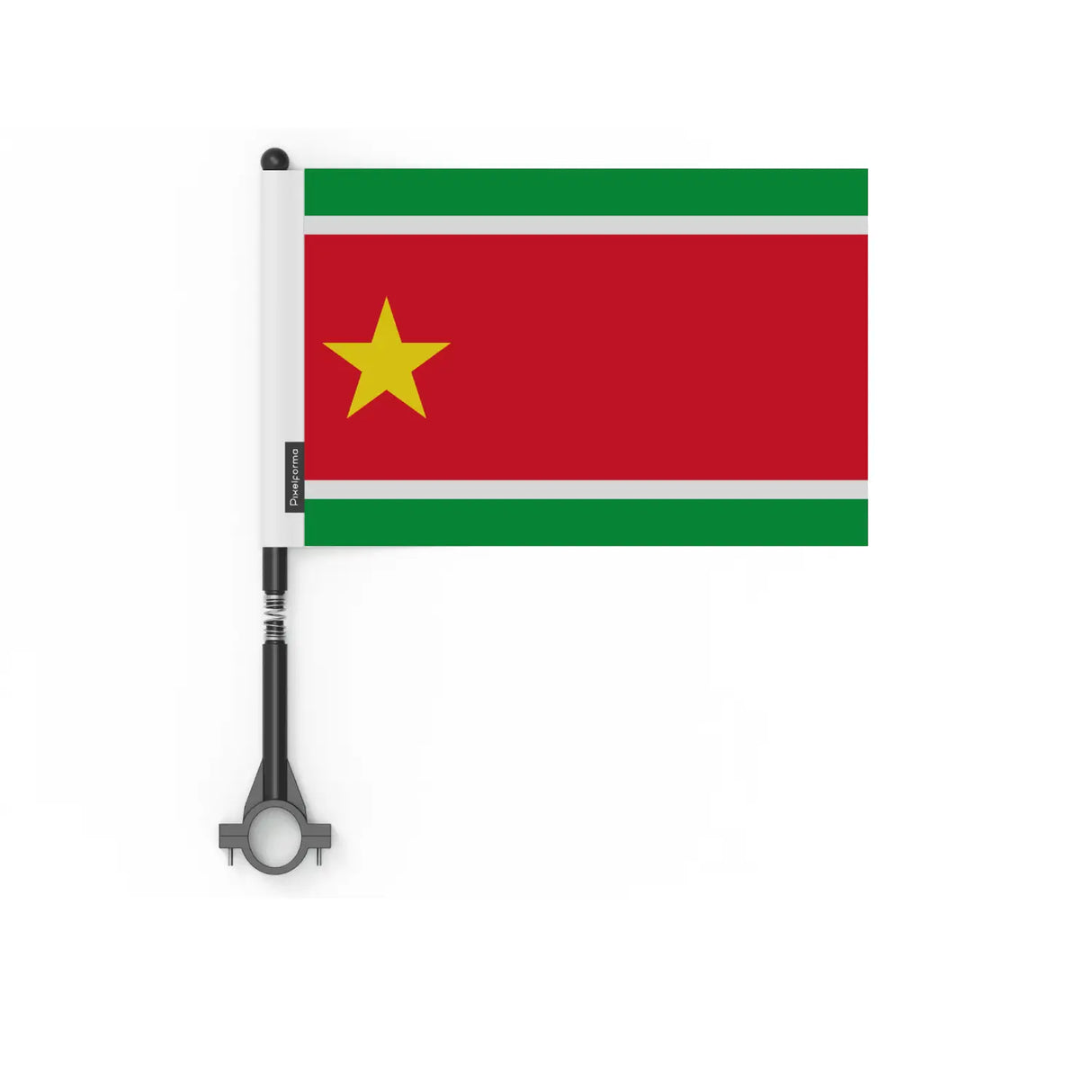Drapeau vélo guadeloupe en polyester - pixelforma
