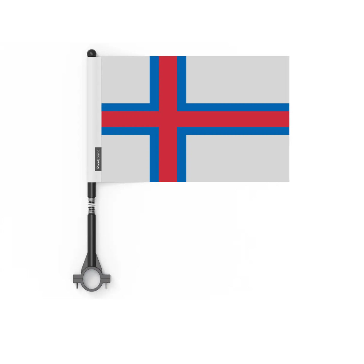 Drapeau vélo îles féroé en polyester - pixelforma