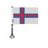 Drapeau vélo îles féroé en polyester - pixelforma