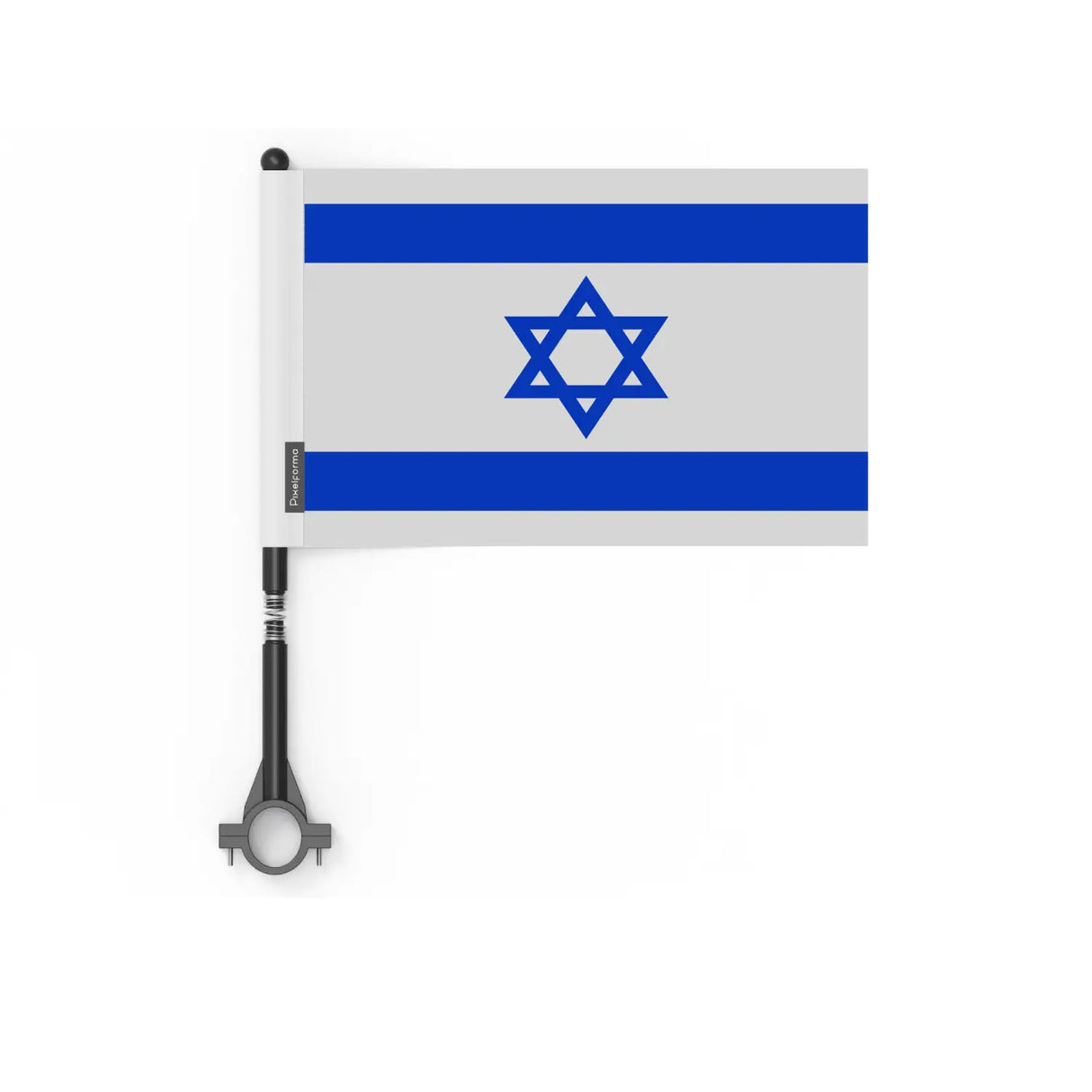 Drapeau vélo israël en polyester - pixelforma