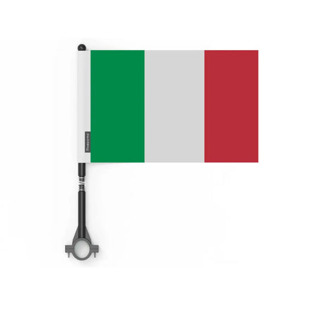 Drapeau vélo italie en polyester - pixelforma