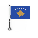 Drapeau Vélo Kosovo en Polyester - Pixelforma 