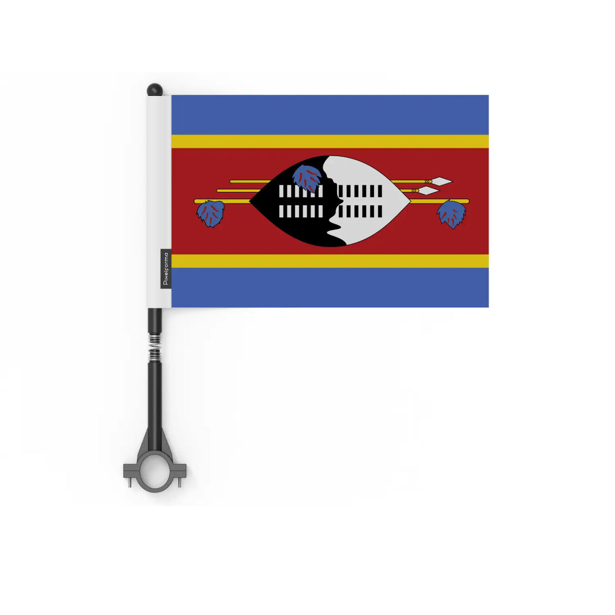 Drapeau vélo l’eswatini en polyester - pixelforma