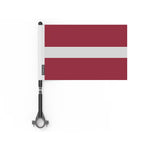 Drapeau vélo lettonie en polyester - pixelforma
