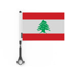 Drapeau vélo liban en polyester - pixelforma