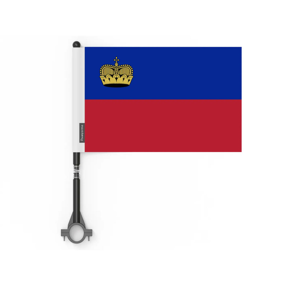 Drapeau vélo liechtenstein en polyester - pixelforma