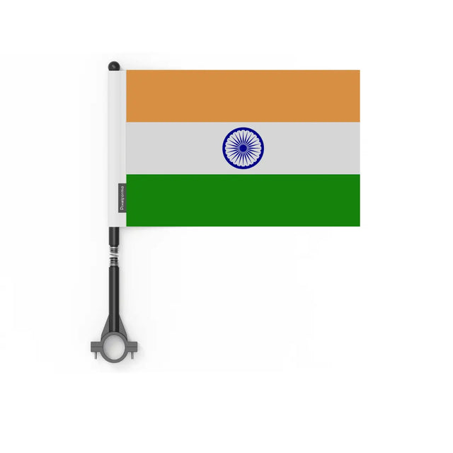 Drapeau Vélo l'Inde en Polyester - Pixelforma 