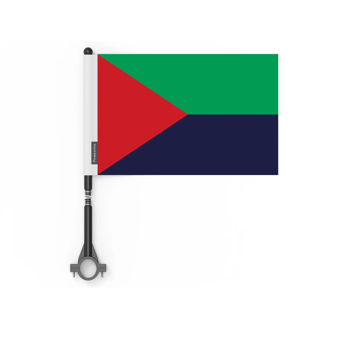 Drapeau vélo martinique en polyester - pixelforma