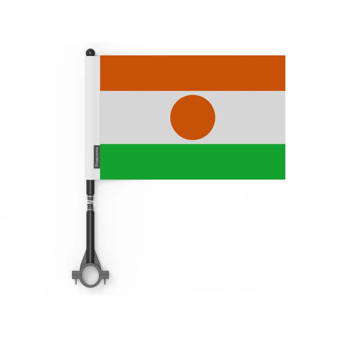 Drapeau vélo niger en polyester - pixelforma