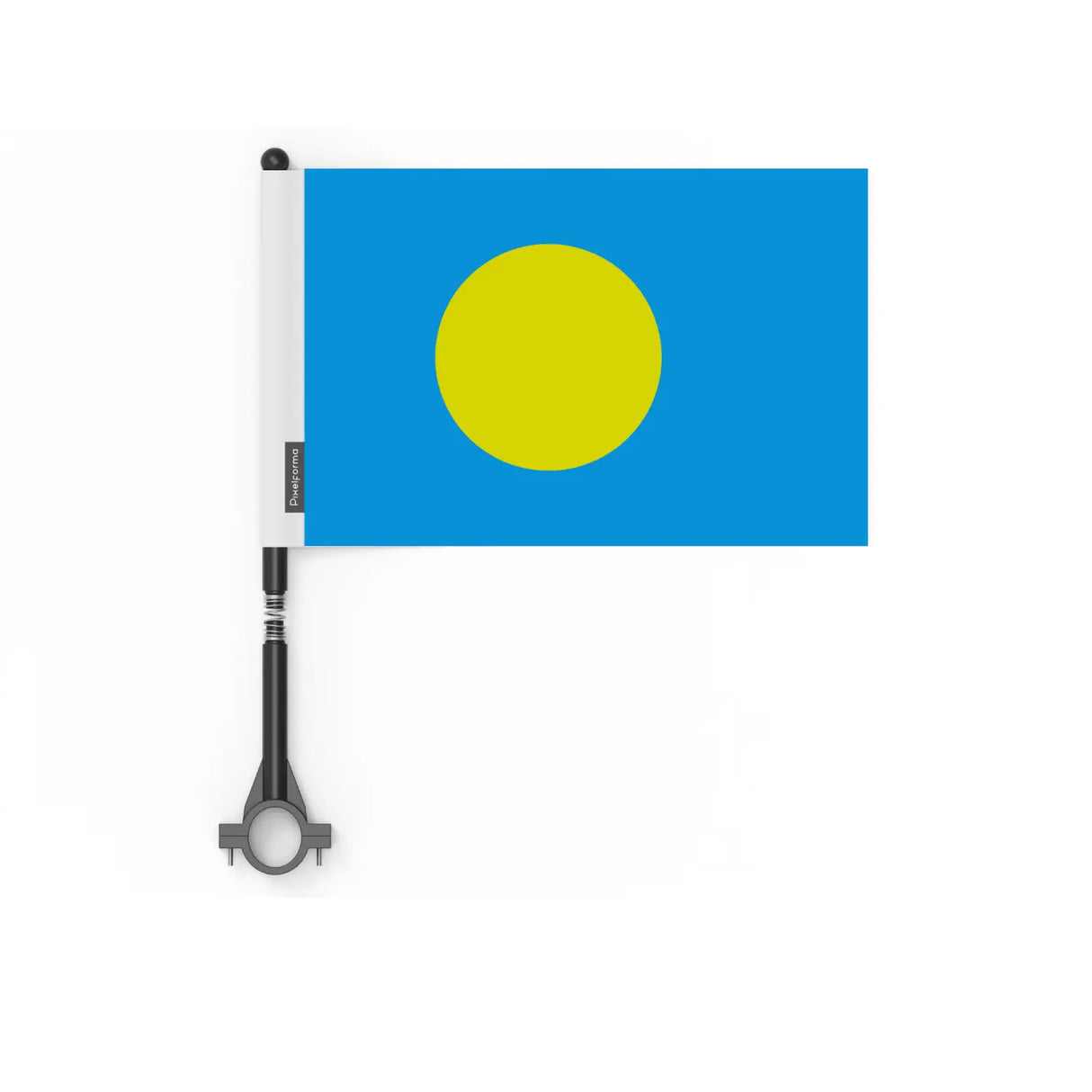 Drapeau vélo palaos en polyester - pixelforma