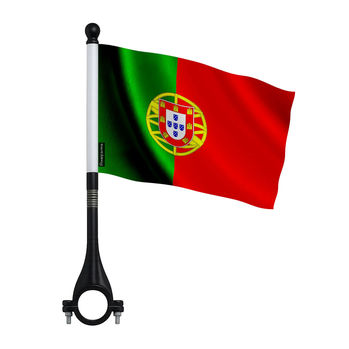 Drapeau vélo portugal en polyester - pixelforma