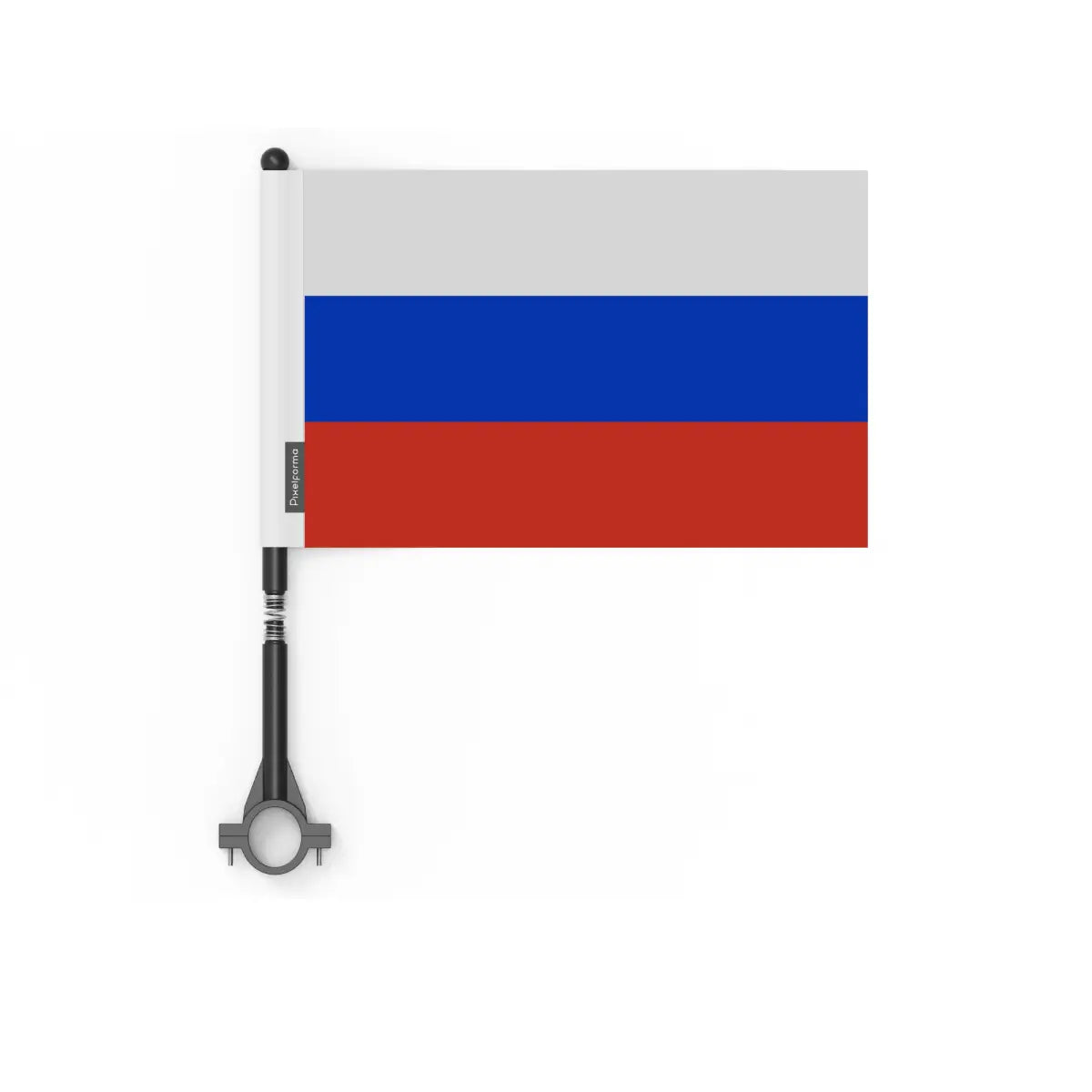 Drapeau vélo russie en polyester - pixelforma