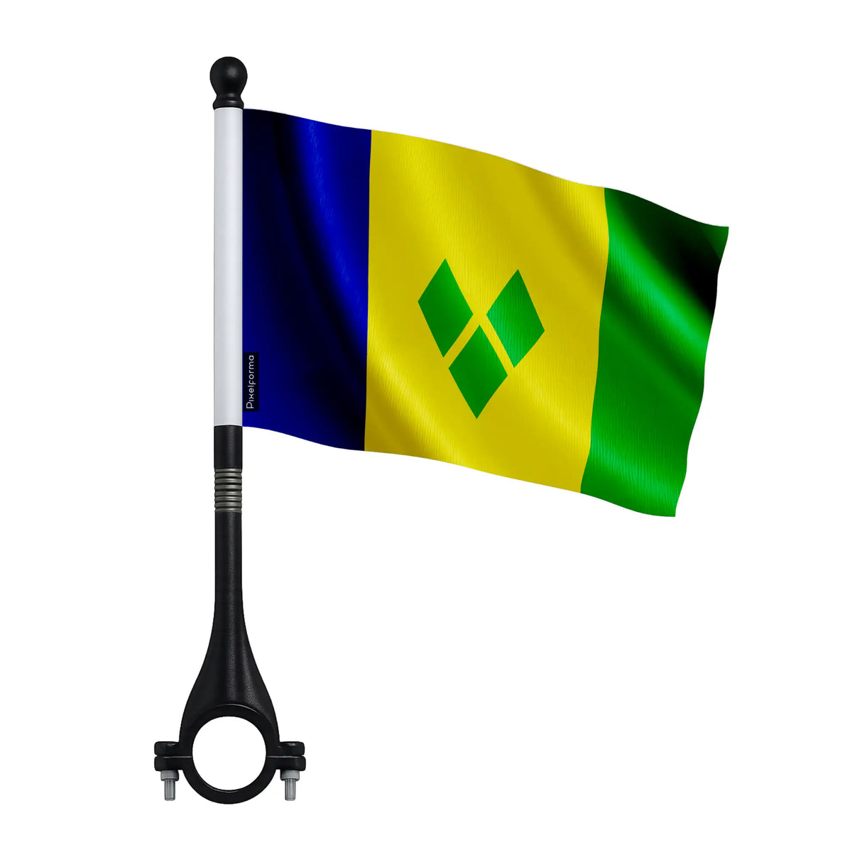 Drapeau vélo saint-vincent-et-les-grenadines polyester