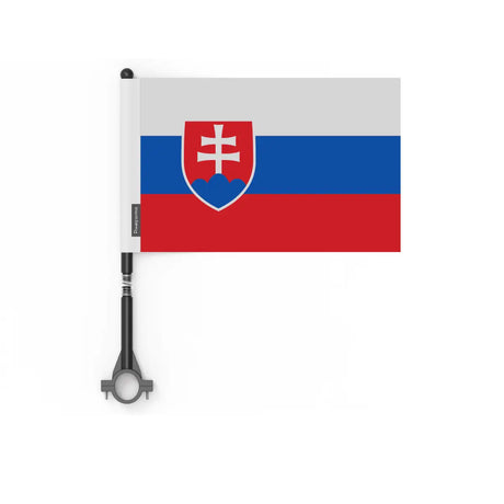 Drapeau vélo slovaquie en polyester - pixelforma