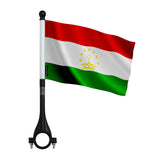 Drapeau vélo tadjikistan en polyester - pixelforma