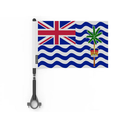 Drapeau Vélo Territoire britannique de l'océan Indien en Polyester - Pixelforma 