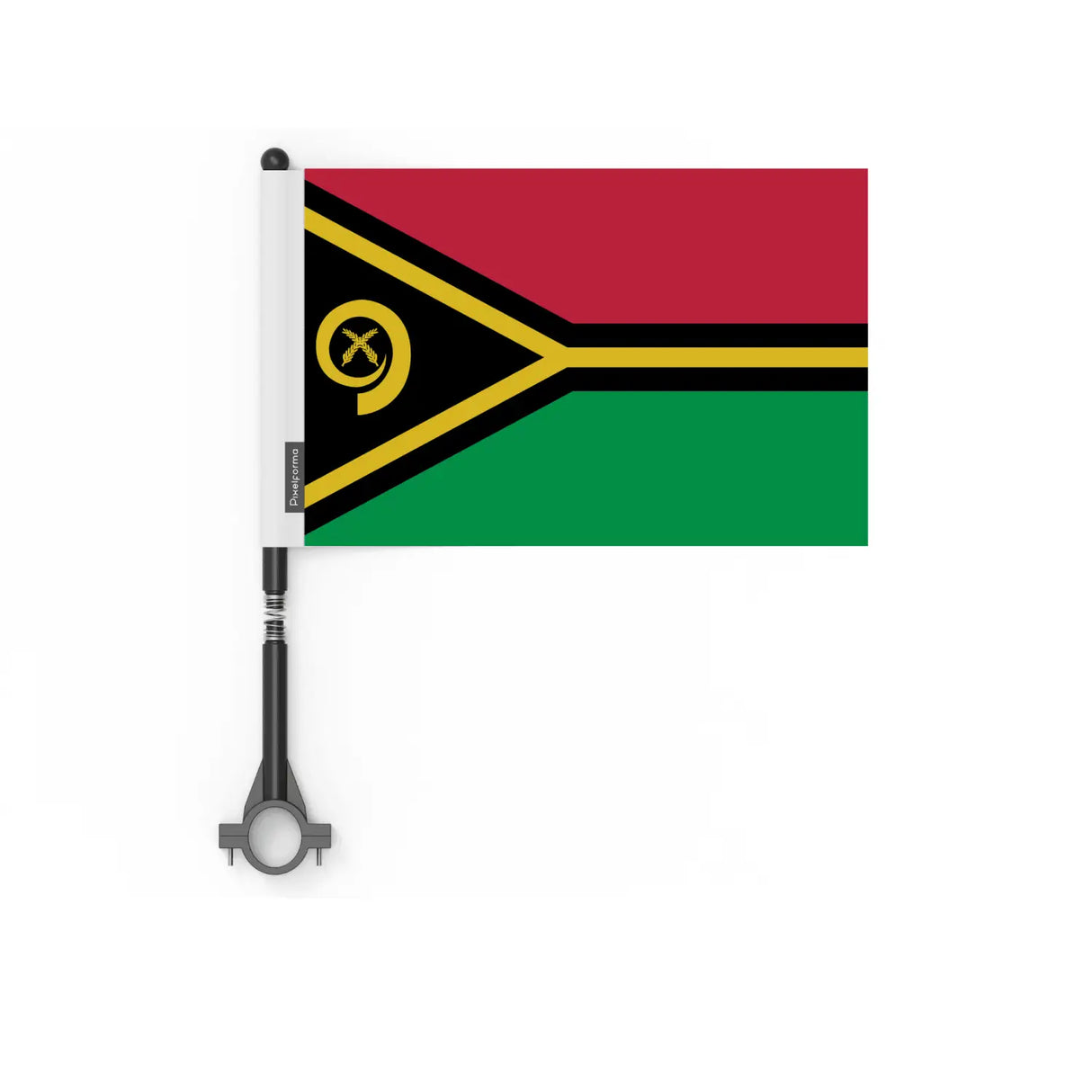 Drapeau vélo drapeau vélo vanuatu en polyester - pixelforma