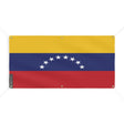 Drapeau venezuela en polyester résistant pour extérieur